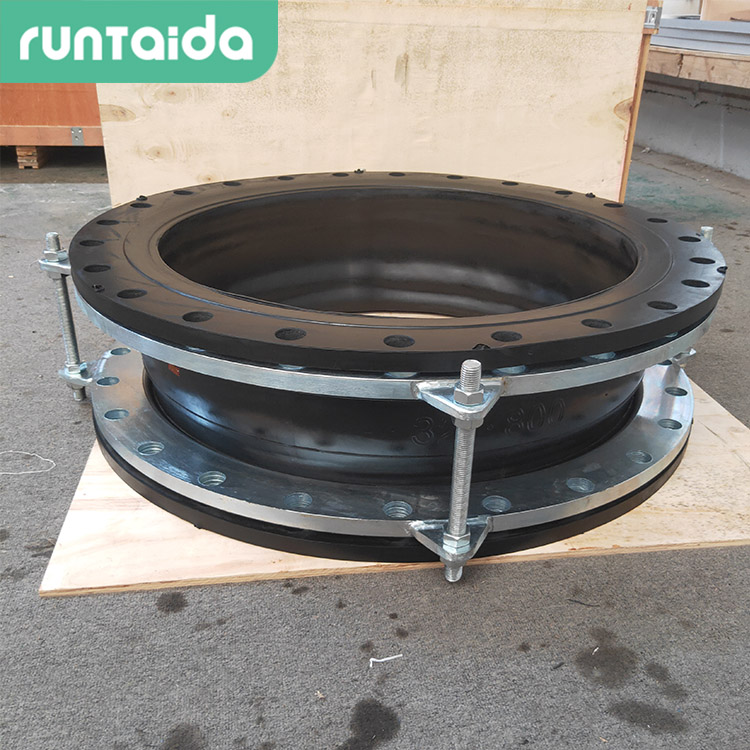 單球體翻（fān）邊限（xiàn）位橡膠接頭