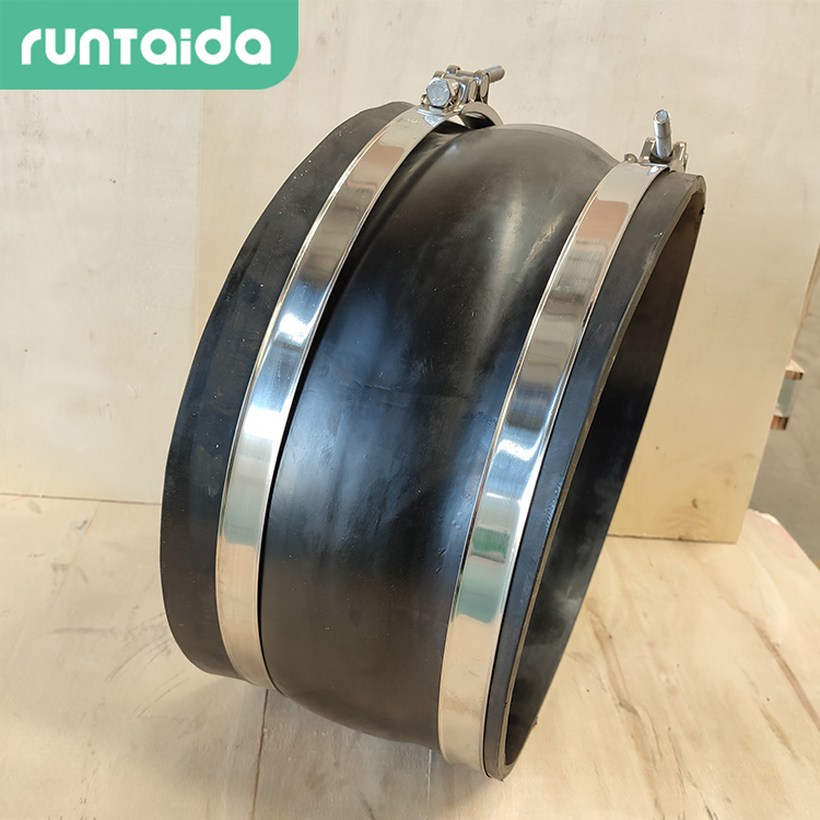 卡箍式（shì）可（kě）曲（qǔ）撓橡膠接頭