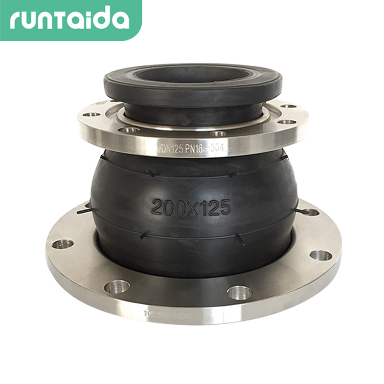 耐酸堿同心異徑橡膠軟接（jiē）頭