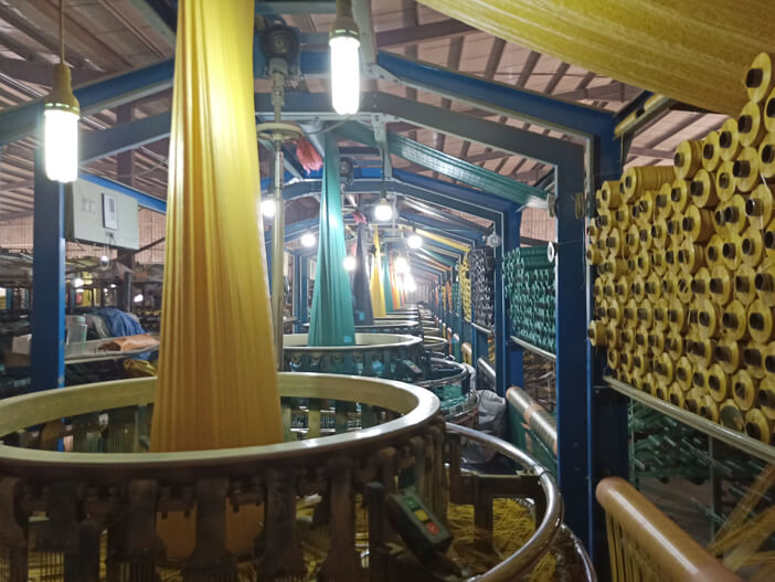 亮黃色(sè)編織袋 蛇皮袋