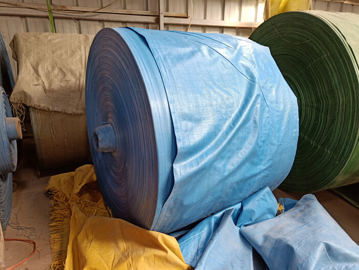 藍色編織袋 蛇（shé）皮袋